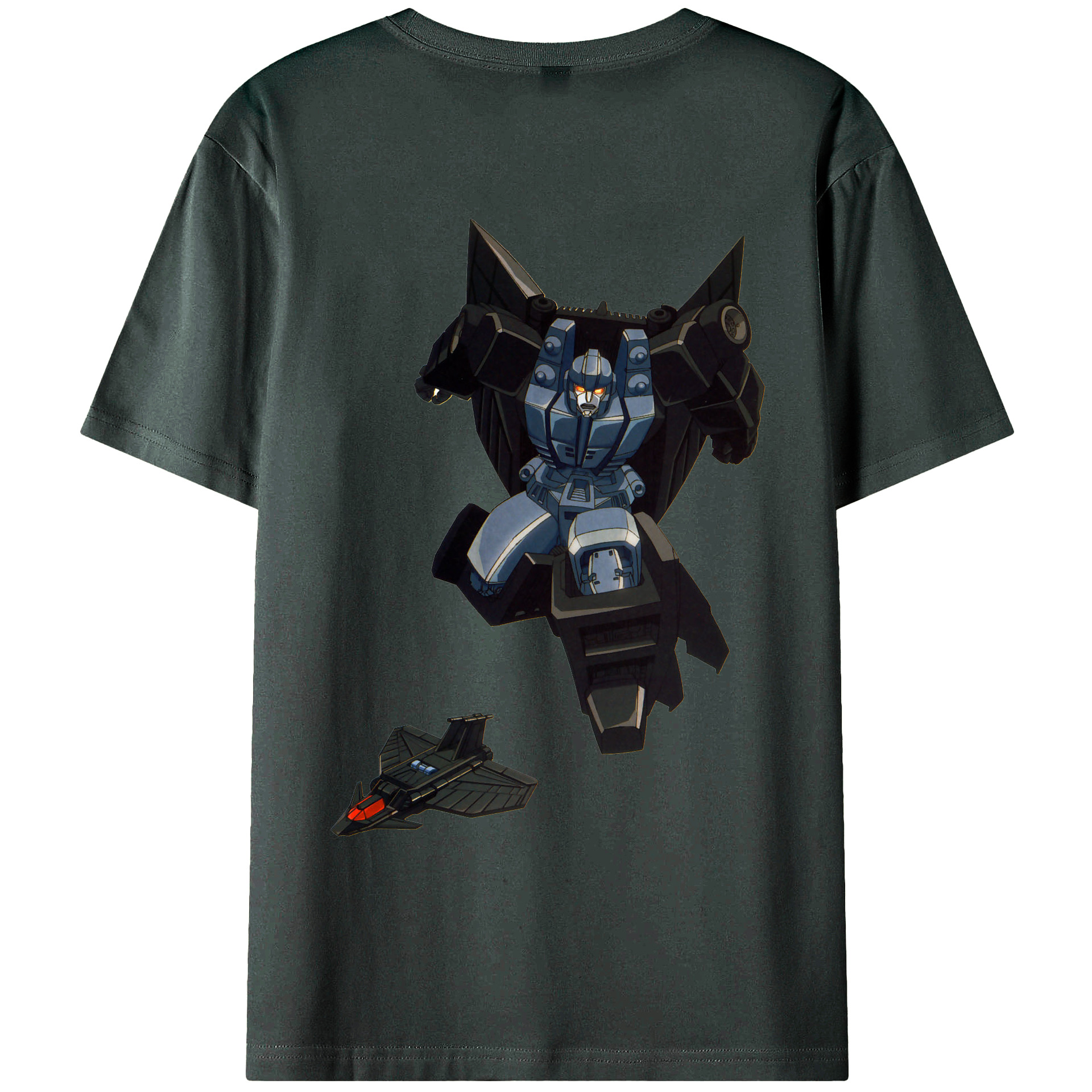 （画像用）  綿100％ メンズ半袖Tシャツ（バックプリント） 通気性